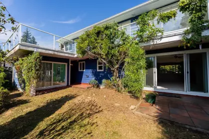 Aerial View of 741 Montroyal Boulevard, North Vancouver, BC