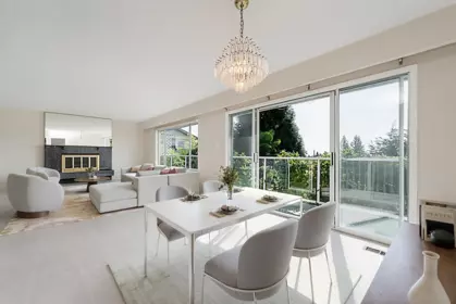 Powder Room Photo of 741 Montroyal Boulevard, North Vancouver, BC