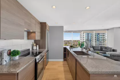Dining Area Photo of 2506 488 SW Marine Drive, Vancouver, BC
