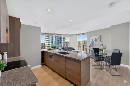 Kitchen Island Photo of 2506 488 SW Marine Drive, Vancouver, BC