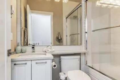 Basement Recreation Room Photo of 58 16488 64 Avenue, Surrey, BC