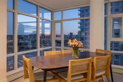 Breakfast Nook Photo of 2607 198 Aquarius Mews, Vancouver, BC