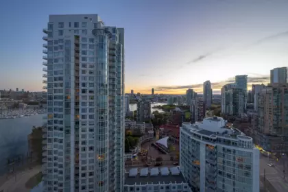 Outdoor Patio Photo of 2607 198 Aquarius Mews, Vancouver, BC