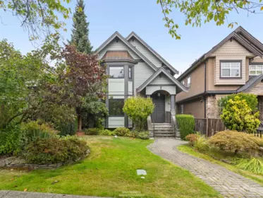 Aerial View of 917 W 20th Avenue, Vancouver, BC