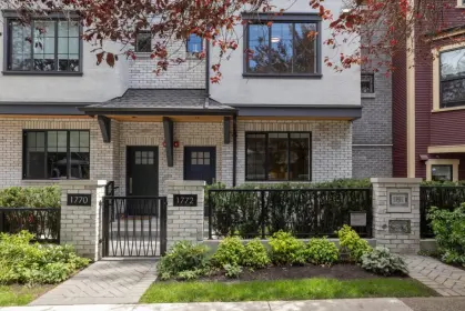 1772 Cypress Street, Vancouver, BC, Vancouver — Townhouse for sale