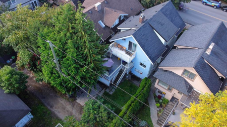 Backyard Photo of 2318 Macdonald Street, Vancouver, BC