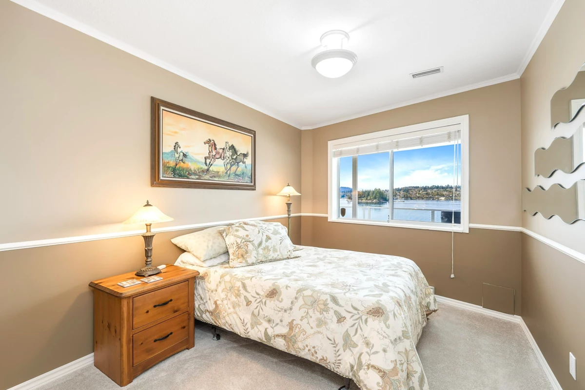 Aerial View of 4705 Belcarra Bay Road, Belcarra, BC