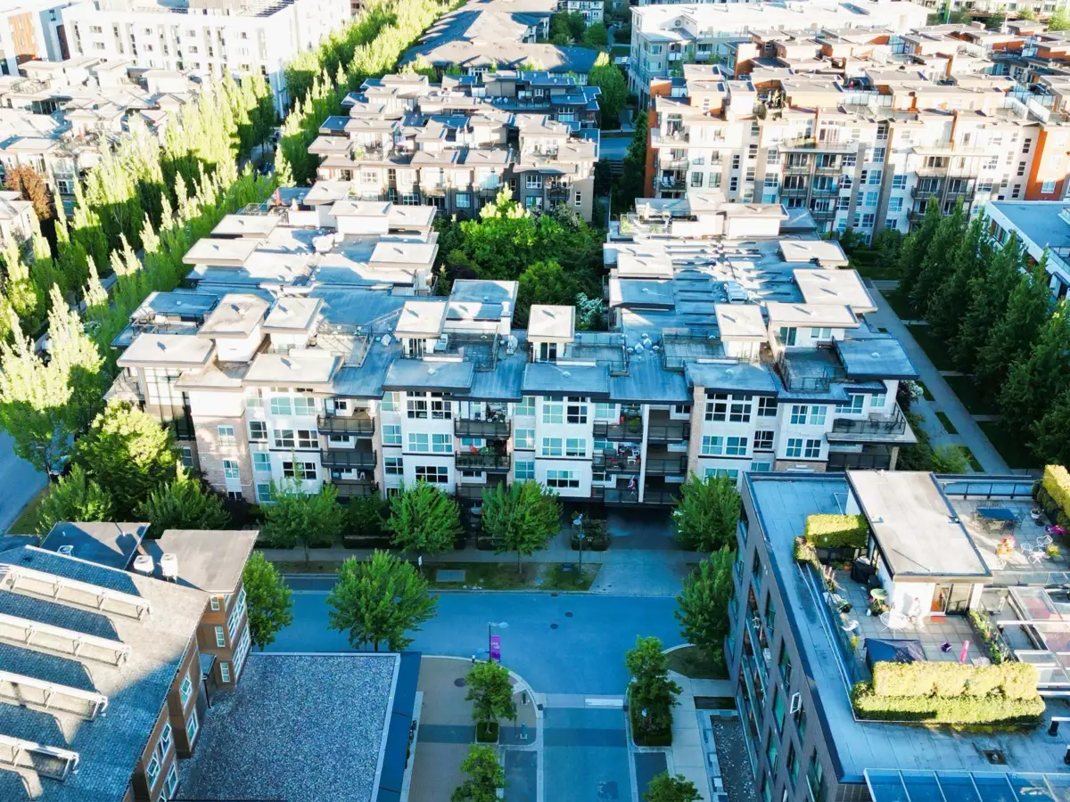 Aerial View of 207 5928 Birney Avenue, Vancouver, BC