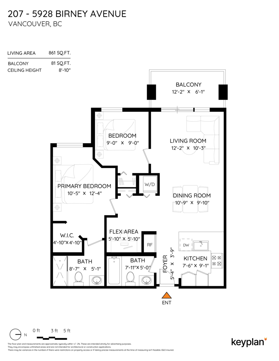 Playground / Recreational Area Near 207 5928 Birney Avenue, Vancouver, BC