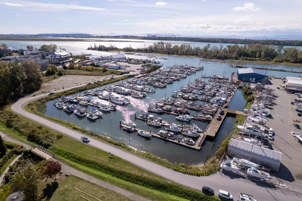 Aerial View of 125 5700 Andrews Road, Richmond, BC