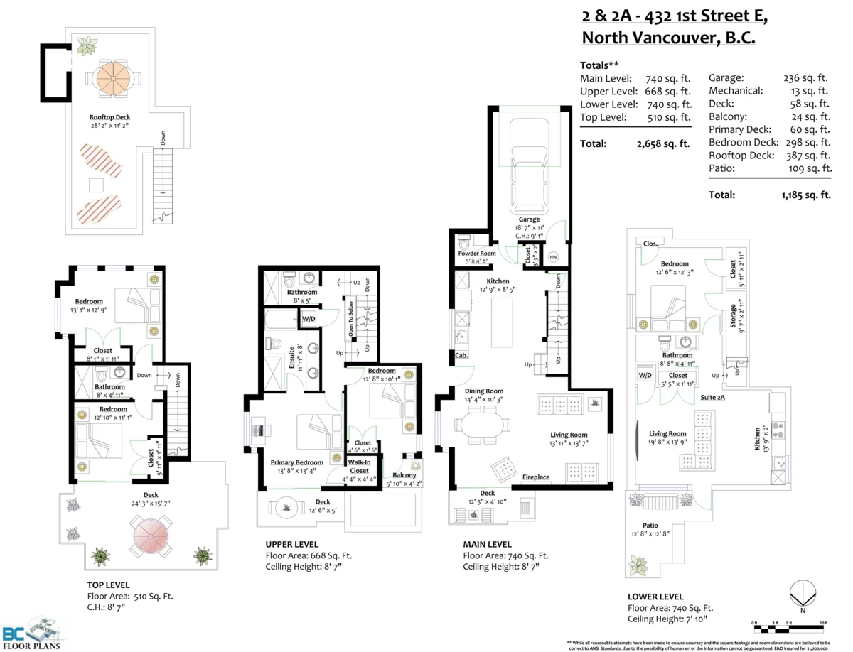 Street View Photo of 2 432 E 1st Street, North Vancouver, BC