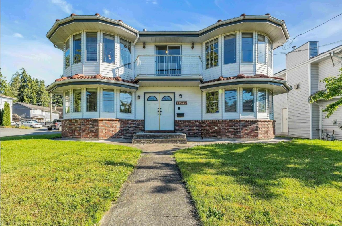 Exterior Rear Photo of 11942 99 Avenue, Surrey, BC