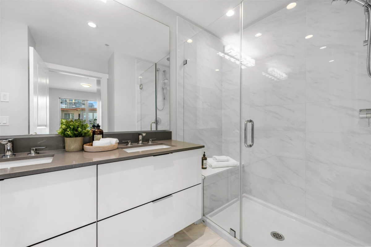 Guest Bathroom Photo of 508 2651 Library Lane, North Vancouver, BC