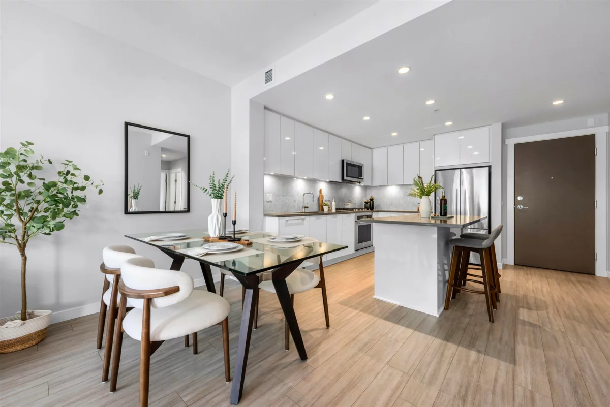 Kitchen Island Photo of 508 2651 Library Lane, North Vancouver, BC