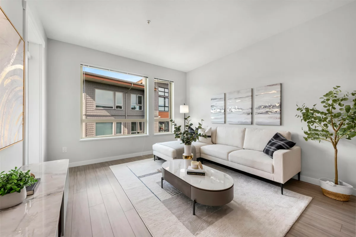 Living Room Photo of 508 2651 Library Lane, North Vancouver, BC