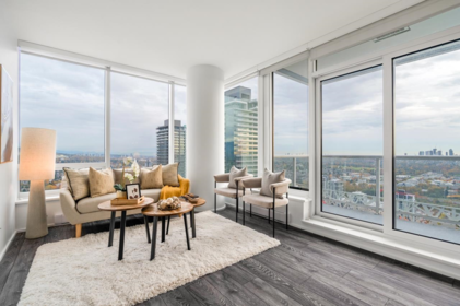 Living Room Photo of 5104 4510 Halifax Way, Burnaby, BC