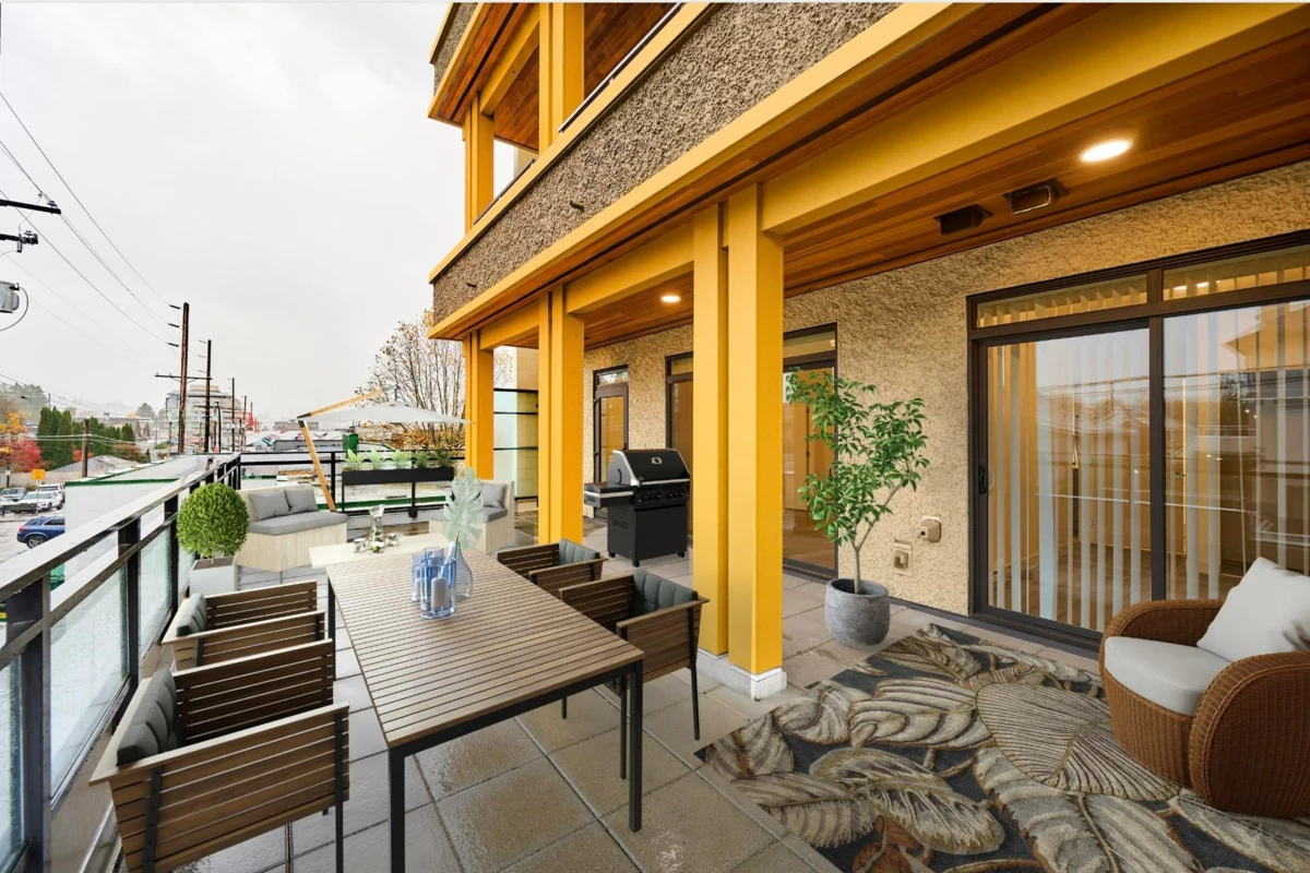 Living Room Photo of 205 3971 Hastings Street, Burnaby, BC