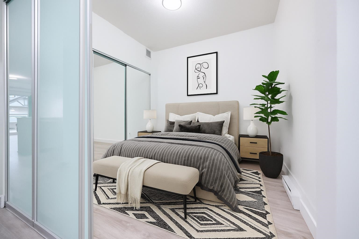 Powder Room Photo of 205 3971 Hastings Street, Burnaby, BC