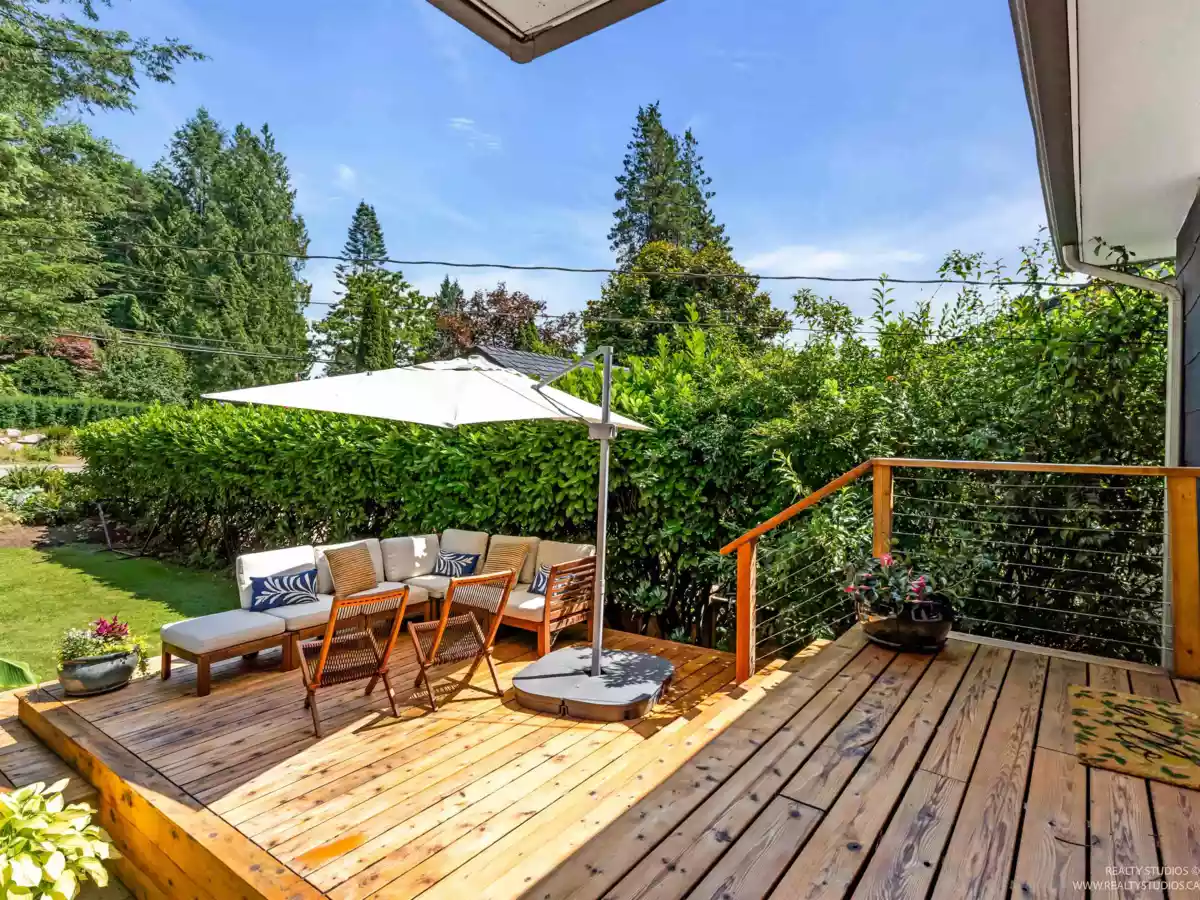 Aerial View of 2433 Philip Avenue, North Vancouver, BC