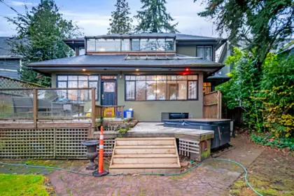Aerial View of 3758 W 35th Avenue, Vancouver, BC