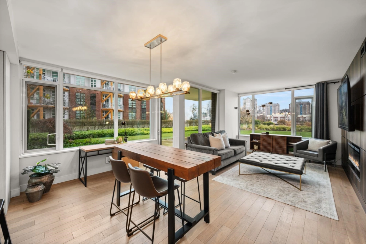 Dining Area Photo of 204 210 Salter Street, New Westminster, BC