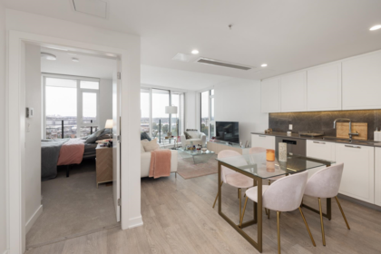 Living Room Photo of 1705 1401 Hunter Street, North Vancouver, BC