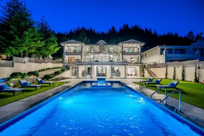 Exterior Rear Photo of 1123 Crestline Road, West Vancouver, BC