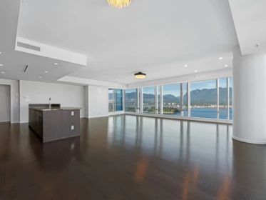 Kitchen Island Photo of 2701 1011 W Cordova Street, Vancouver, BC
