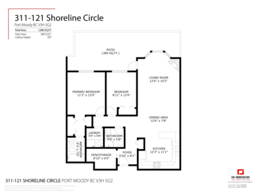 311 121 Shoreline Circle, Port Moody, BC, Port Moody — Apartment/Condo for sale