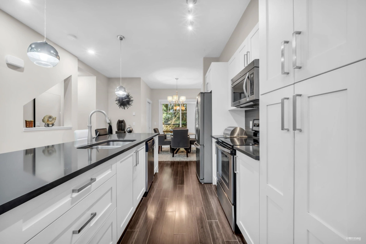 Living Room Photo of 30 13864 Hyland Road, Surrey, BC