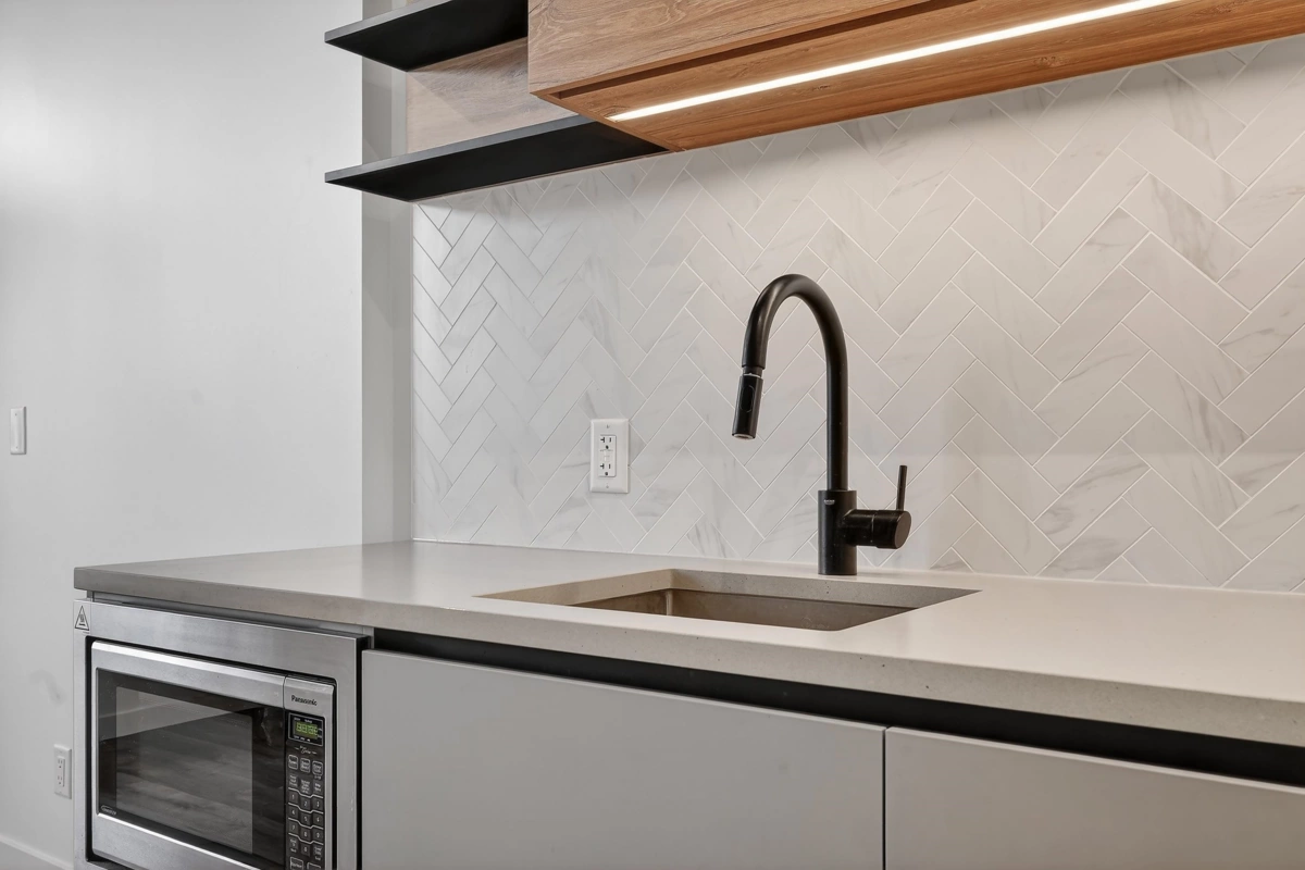 Kitchen Island Photo of 102 13428 105 Avenue, Surrey, BC