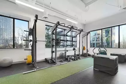 Basement Recreation Room Photo of 102 13428 105 Avenue, Surrey, BC