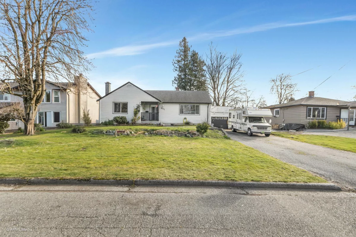 Exterior Rear Photo of 8772 Bellevue Drive, Chilliwack, BC