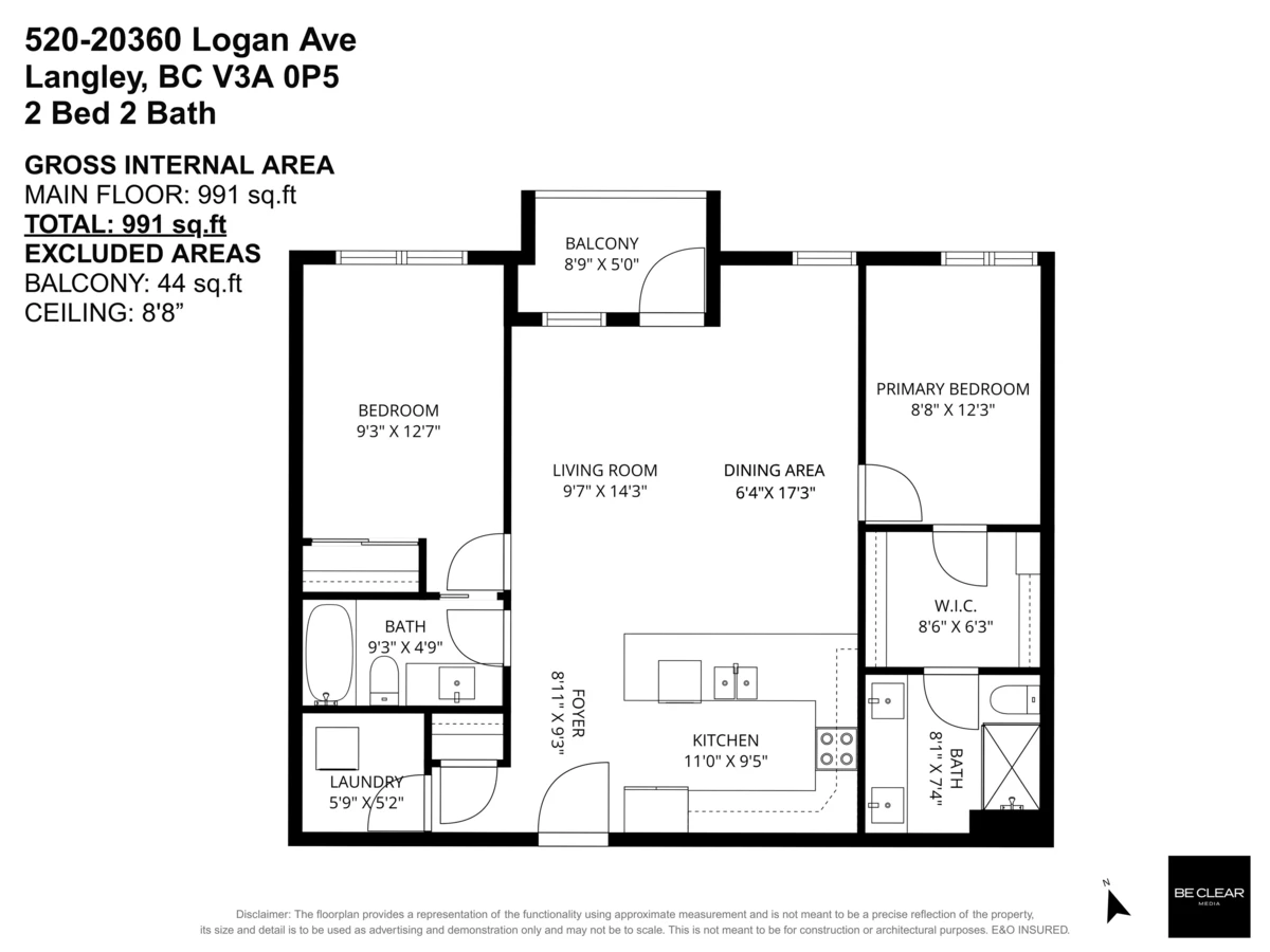 Family Room Photo of 520 20360 Logan Avenue, Langley, BC