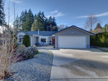 Aerial View of 5643 Curtis Place, Sechelt, BC