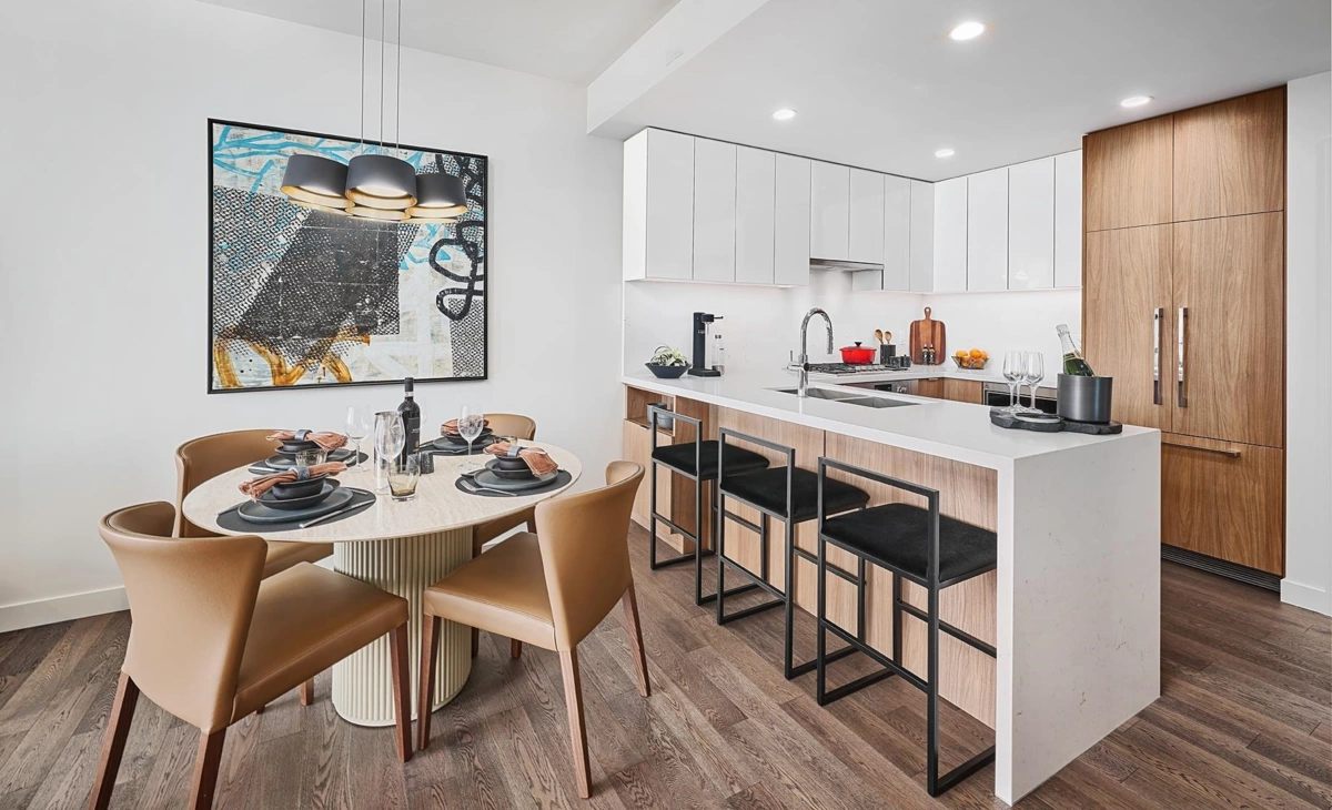 Dining Area Photo of 708 7728 Park Crescent, Burnaby, BC