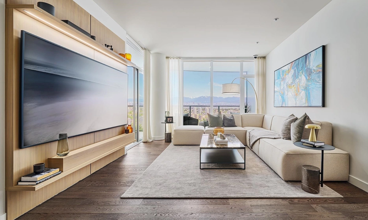 Family Room Photo of 708 7728 Park Crescent, Burnaby, BC