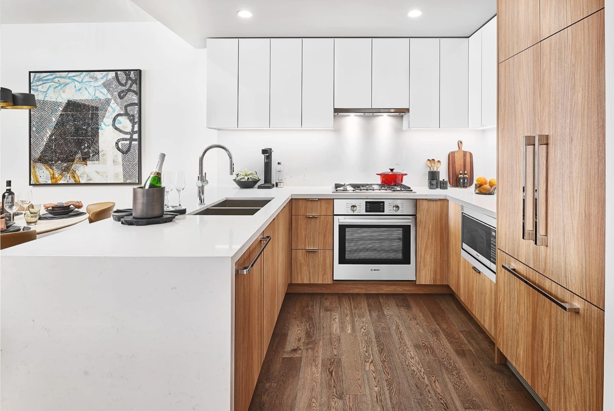 Living Room Photo of 708 7728 Park Crescent, Burnaby, BC