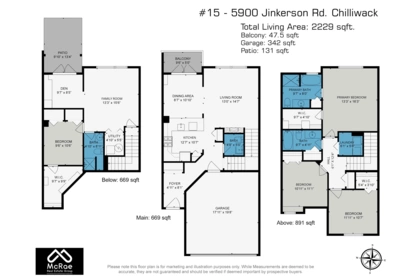 15 5900 Jinkerson Road, Chilliwack, BC, Chilliwack — Townhouse for sale