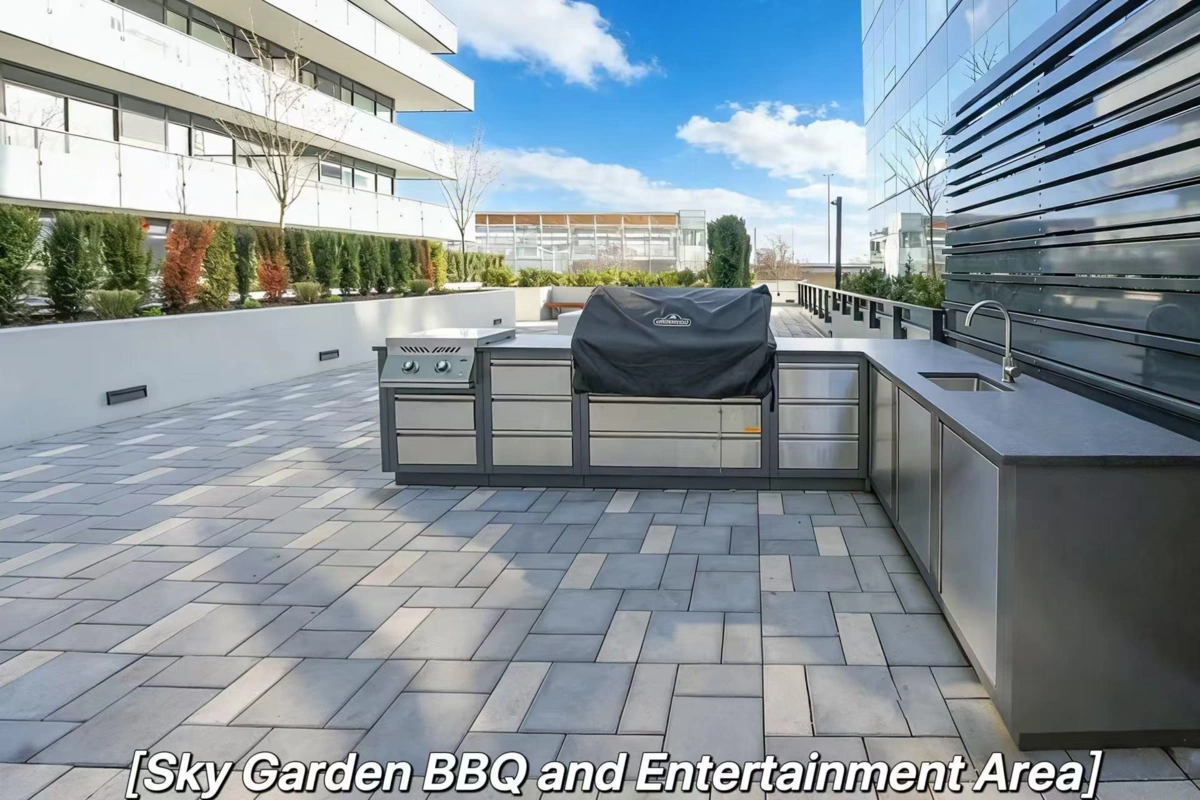 Kitchen Island Photo of 1509 5520 Mcnaughton Road, Richmond, BC