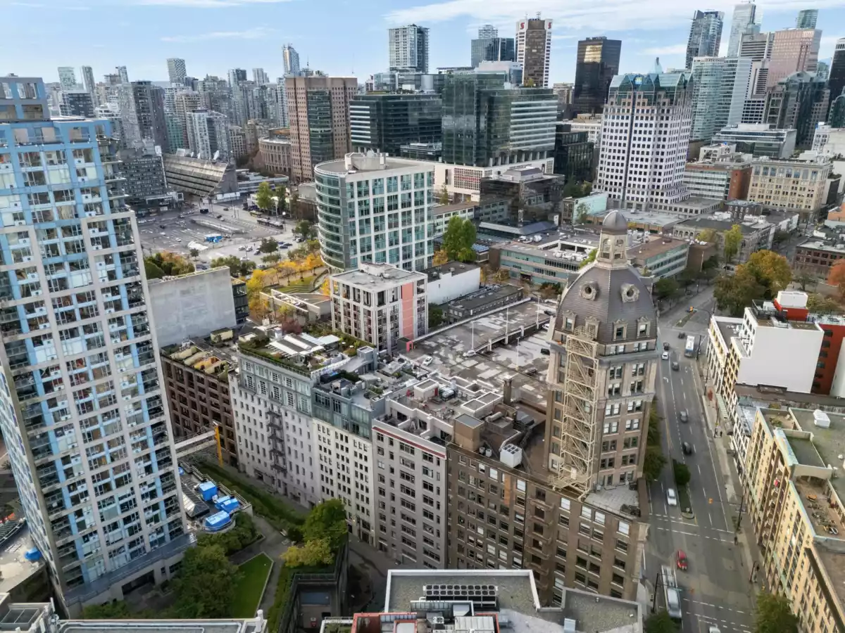 Outdoor Deck Photo of 406 518 Beatty Street, Vancouver, BC