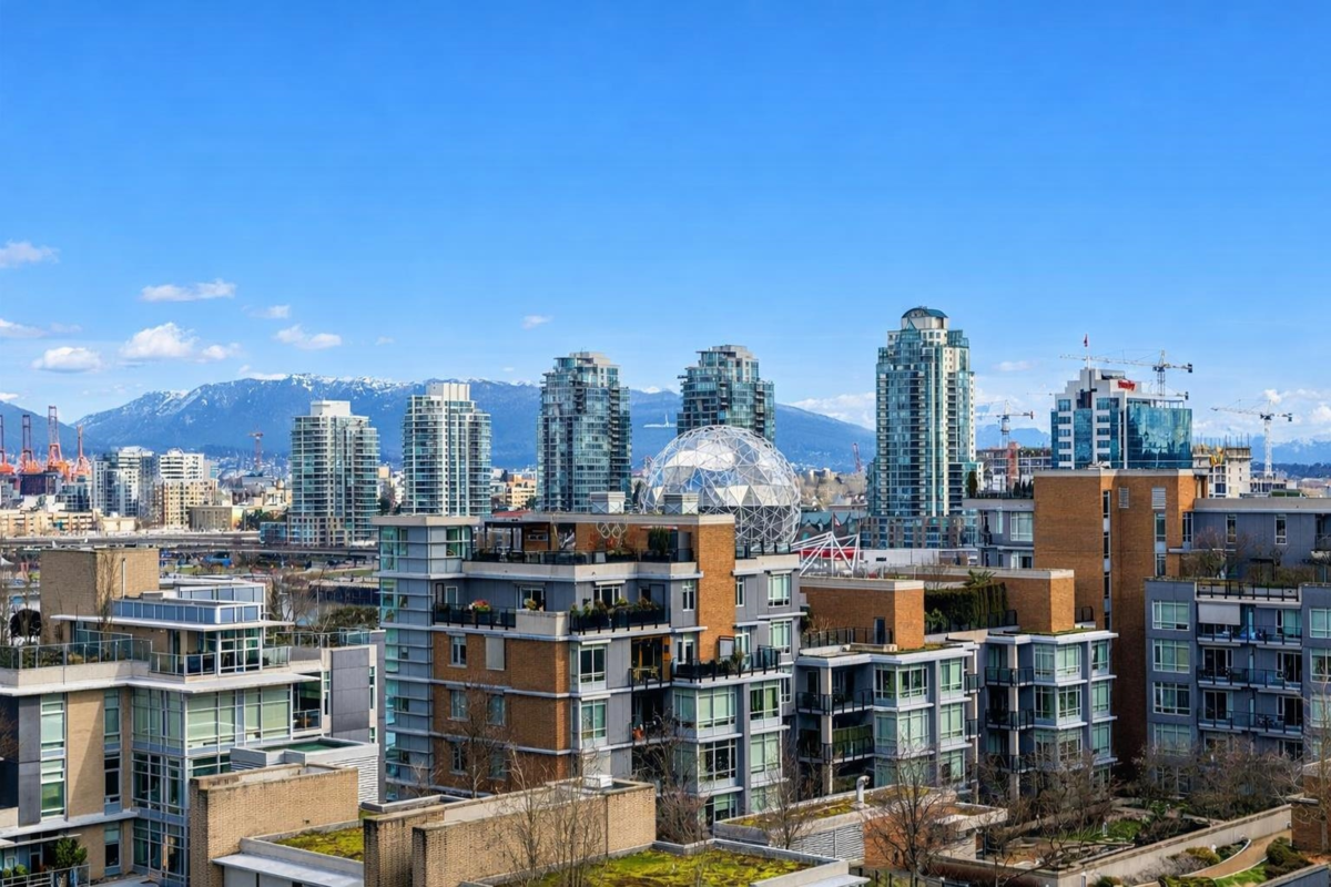 Exterior Rear Photo of 1102 181 W 1st Avenue, Vancouver, BC