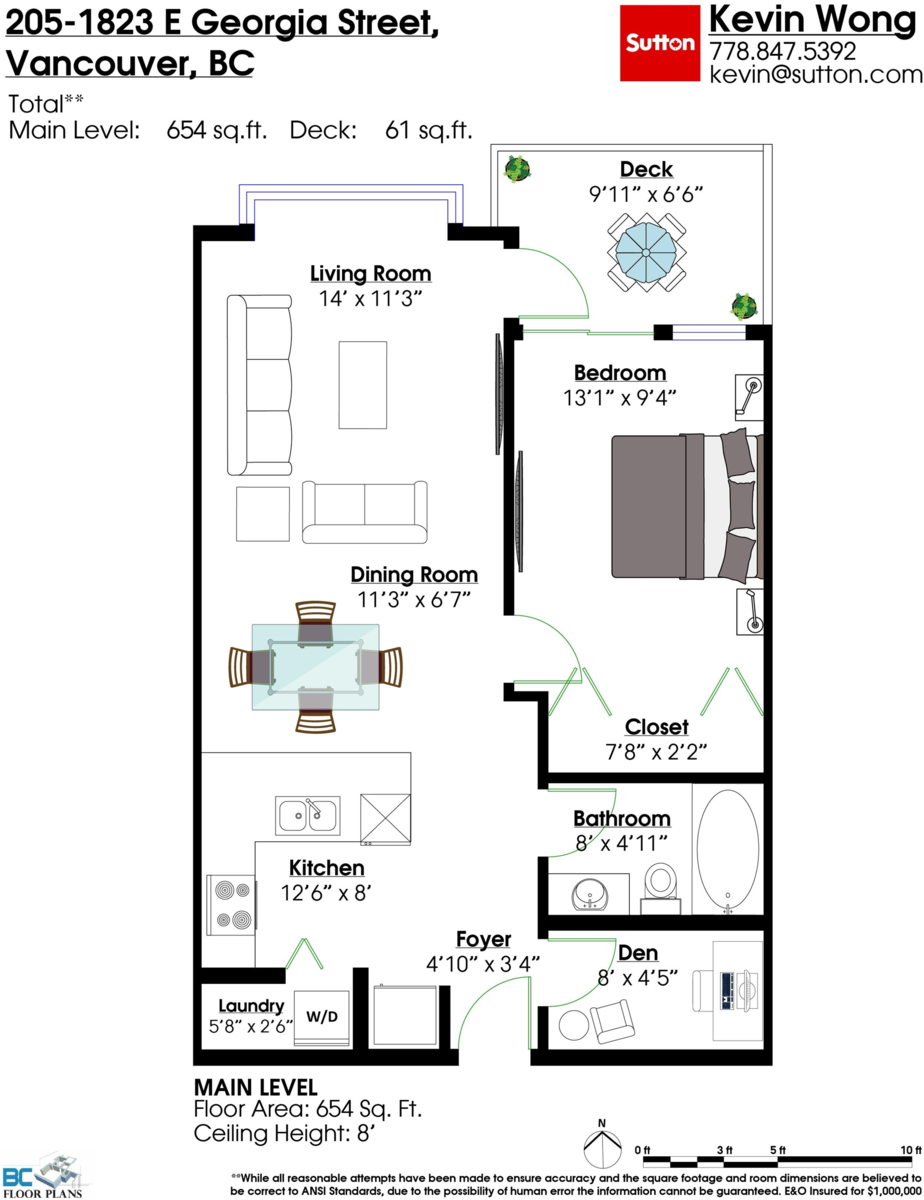 Laundry Room Photo of 205 1823 E Georgia Street, Vancouver, BC