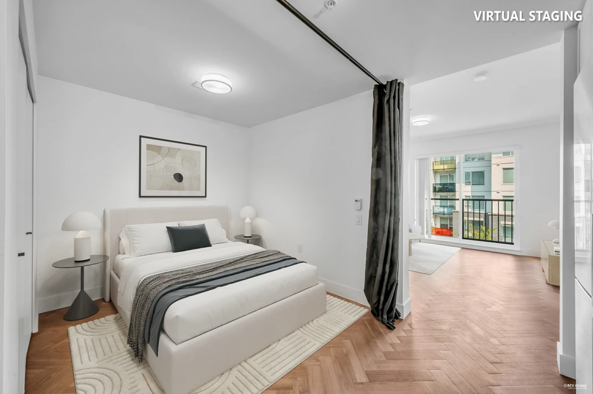 Kitchen Island Photo of 402 9228 Slopes Mews, Burnaby, BC