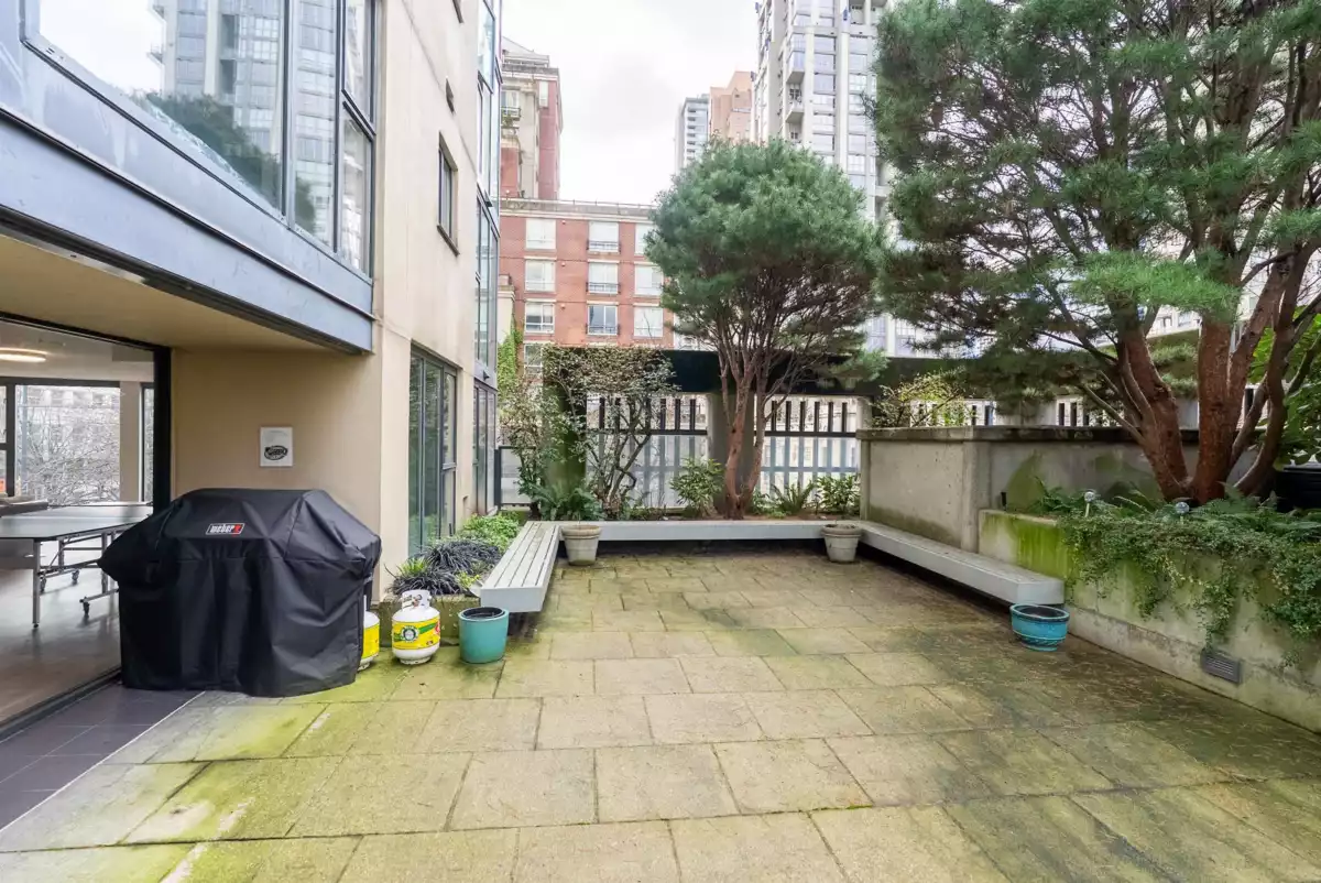 Outdoor Patio Photo of 1001 1155 Homer Street, Vancouver, BC