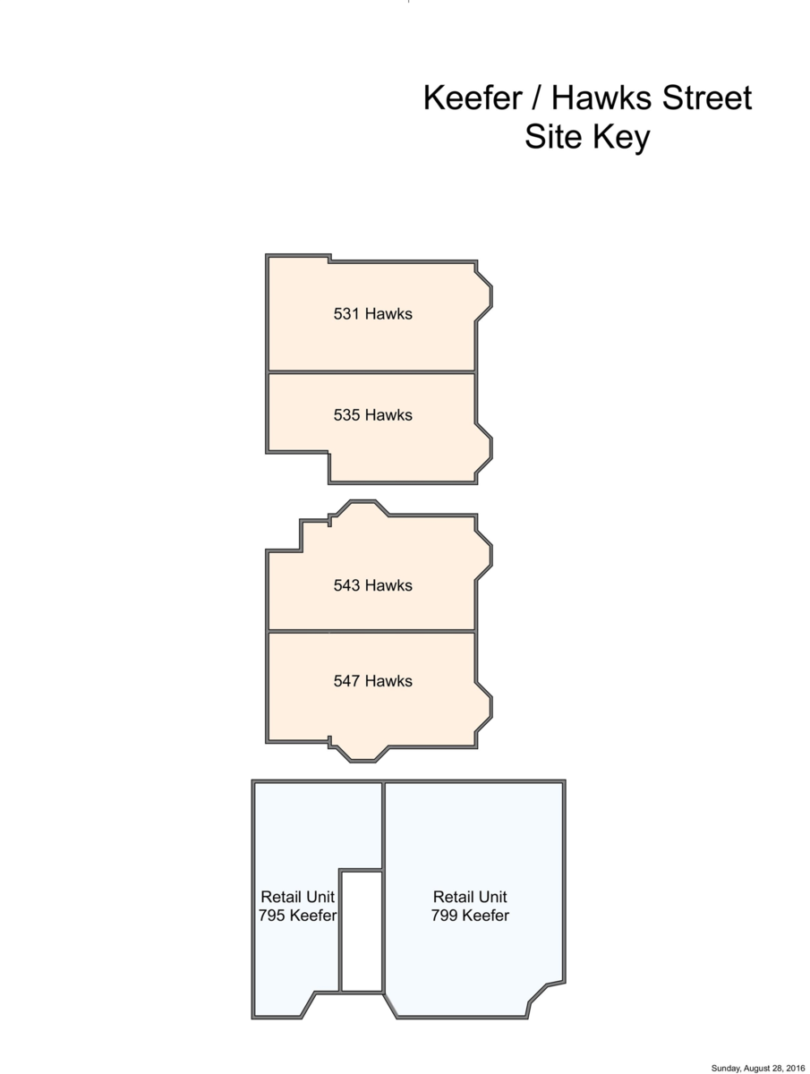 Hallway Photo of 795 Keefer Street, Vancouver, BC