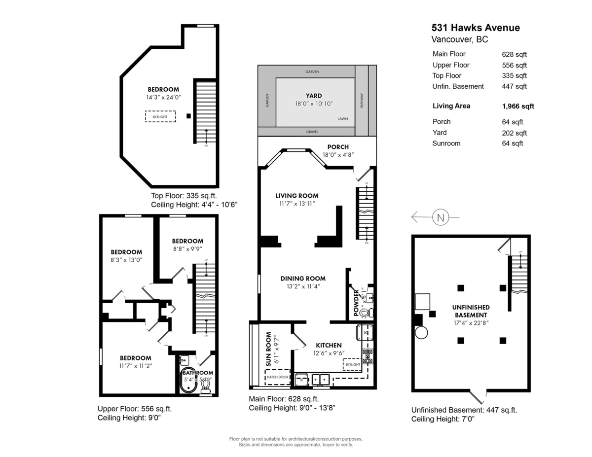 Staircase Photo of 795 Keefer Street, Vancouver, BC