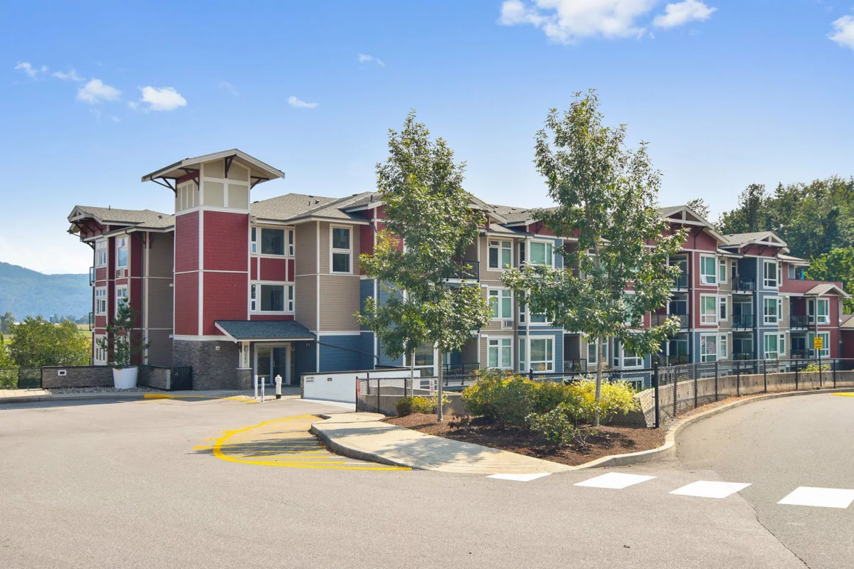 Exterior Rear Photo of 411 2242 Whatcom Road, Abbotsford, BC