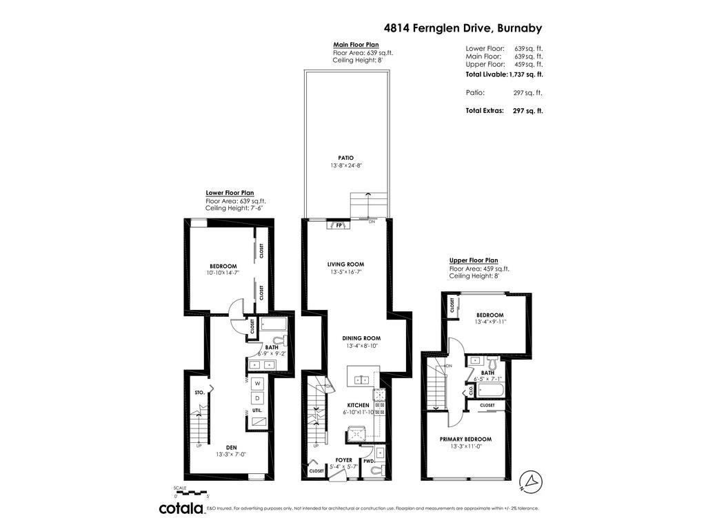 Exterior Rear Photo of 4814 Fernglen Drive, Burnaby, BC