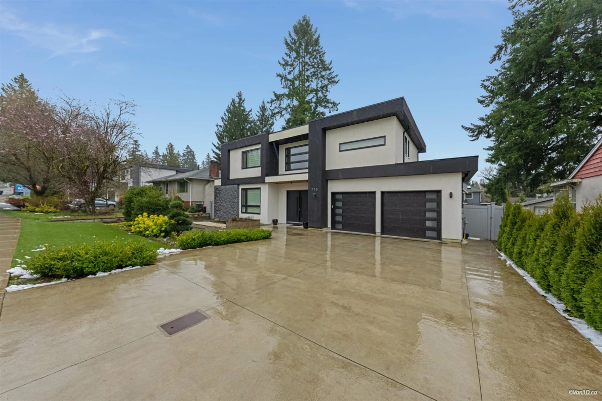 Exterior Rear Photo of 710 Ivy Avenue, Coquitlam, BC